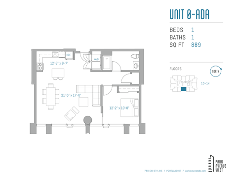 PAW Floor Plan_Unit O ADA